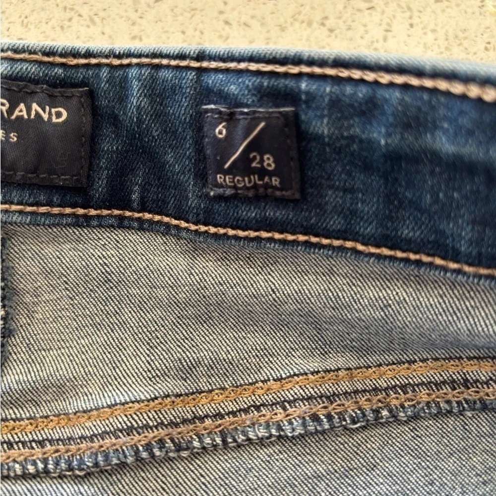 Lucky Brand Sweet Boot Jeans Womens 6/28R 5-Pocket Whisker Western Stretch Denim - Picture 11 of 16